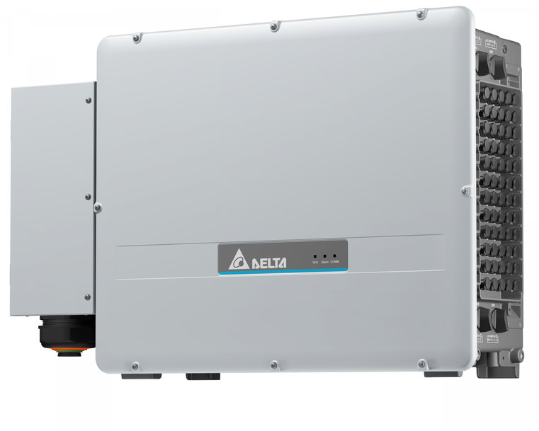 Delta presenteert nieuwe M250HV zonneomvormers met hoog vermogen en hoogefficiënte driefase omvormers van de Flex-serie op Intersolar 2021